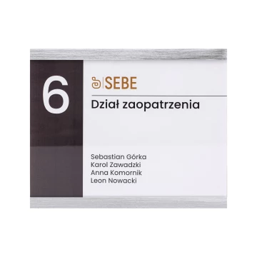 WENO self-adhesive label - acrylic - dimensions 210x148mm (format A5) - TAB646