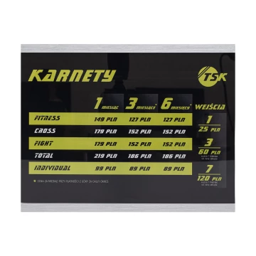 WENO self-adhesive label - acrylic - size 297x210mm (A4 format) - TAB647