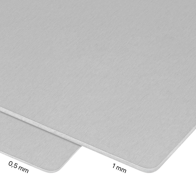 Aluminium nameplate - 148x40mmmm - NANODRUK - TAN028