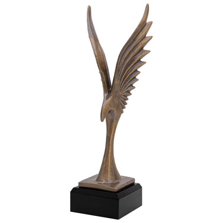 Wings of Success statuette - cast with your engraving - FOL074