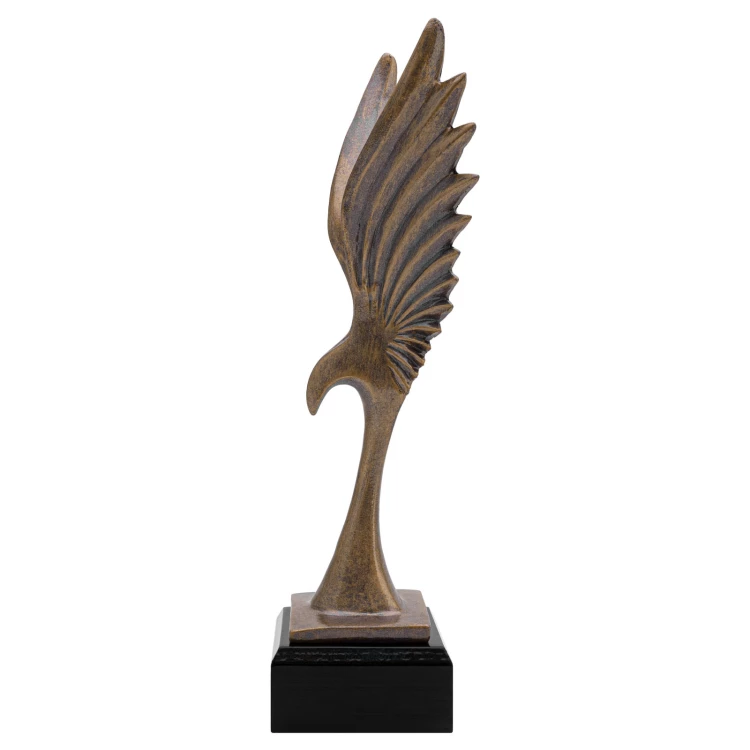 Wings of Success statuette - cast with your engraving - FOL074