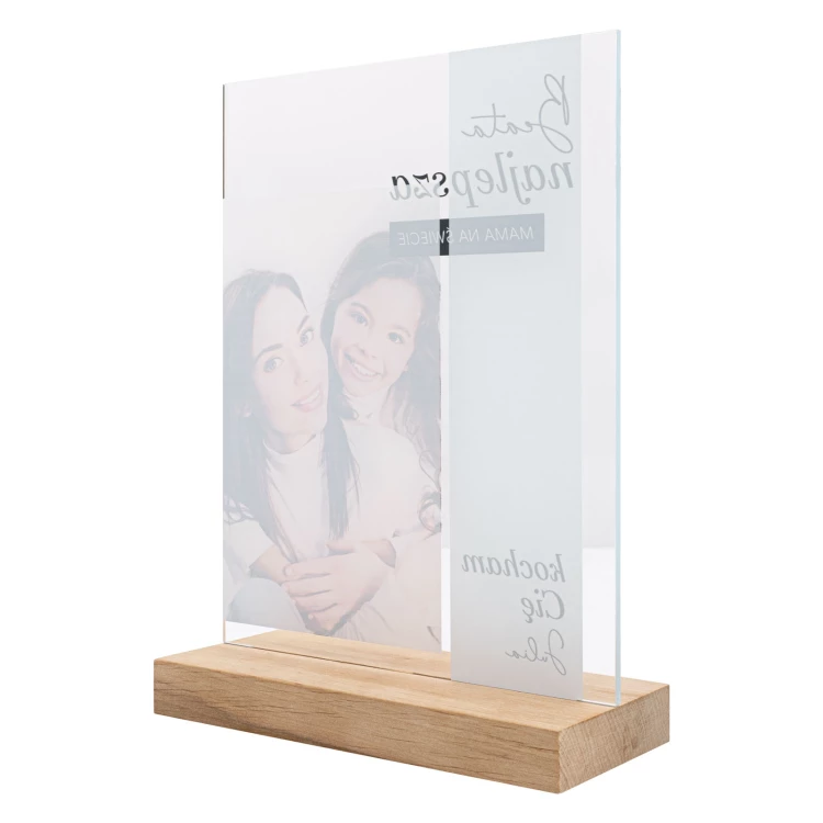 Acrylic statuette - FOR MOM - height 23 cm - DTA179