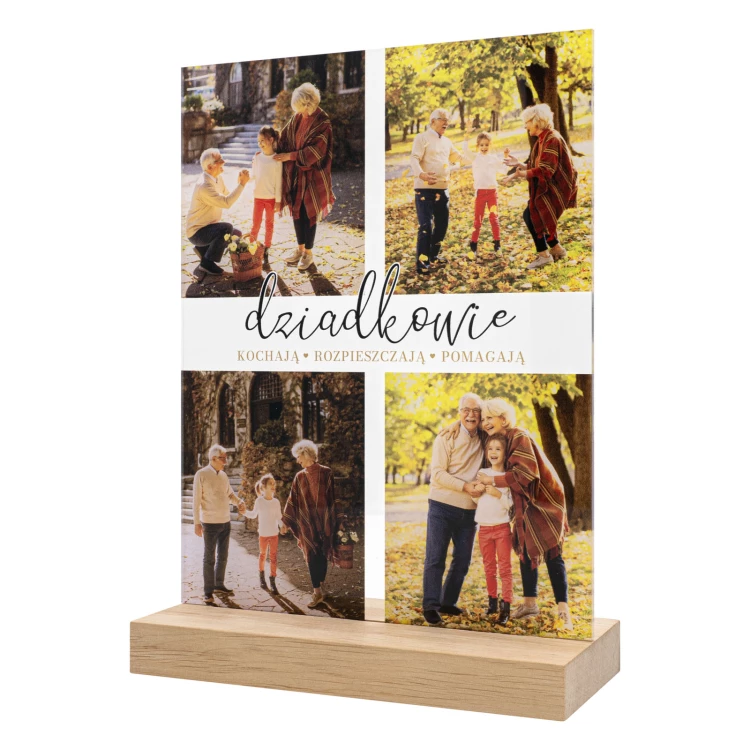 Acrylic statuette - FOR GRANDMOTHER AND FOR GIRD - DTA182
