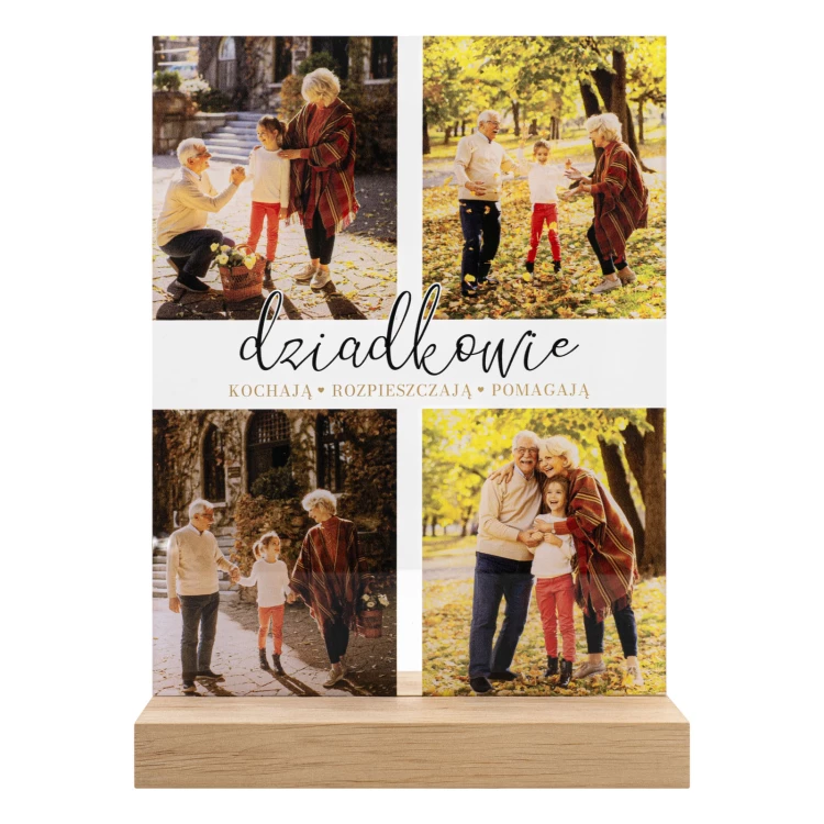 Acrylic statuette - FOR GRANDMOTHER AND FOR GIRD - DTA182