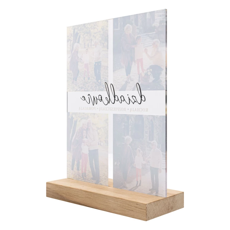 Acrylic statuette - FOR GRANDMOTHER AND FOR GIRD - DTA182