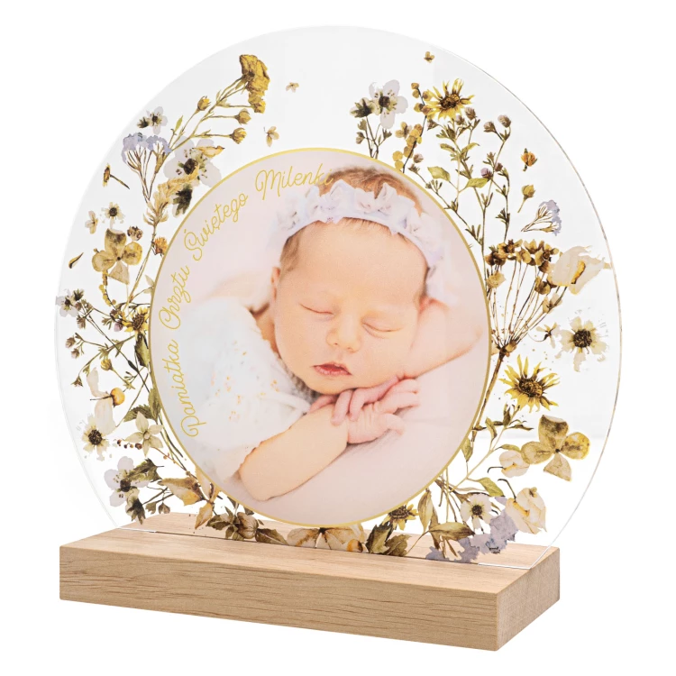 Acrylic statuette - FOR BAPTISM - height 20 cm - DTA190