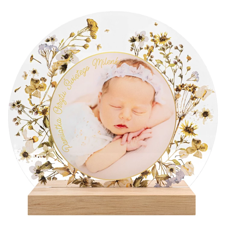 Acrylic statuette - FOR BAPTISM - height 20 cm - DTA190