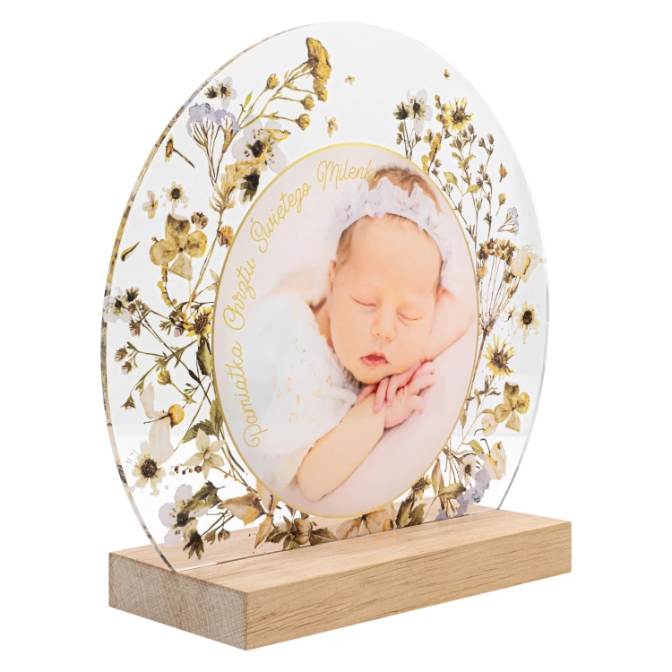 Acrylic statuette - FOR BAPTISM - height 20 cm - DTA190
