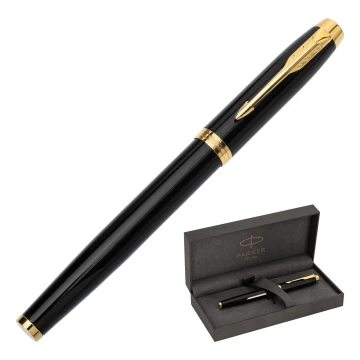 Parker IM Black GT fountain pen - in a prestige parker box - PAR256