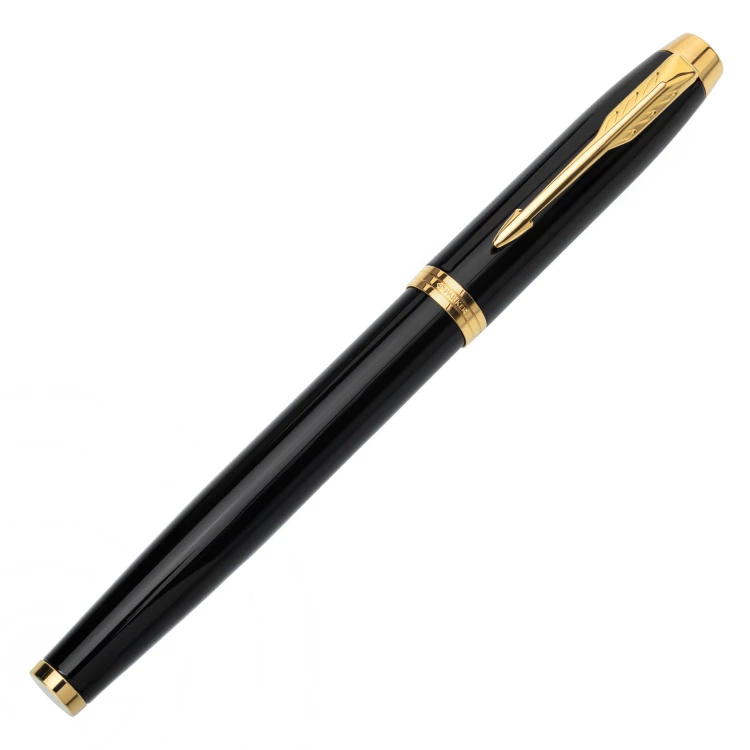Parker IM Black GT fountain pen - in a prestige parker box - PAR256