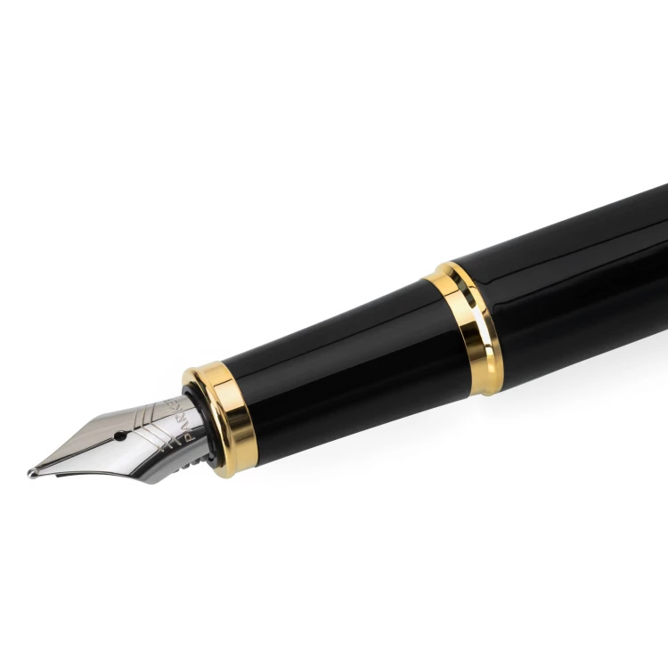 Parker IM Black GT set - fountain pen + ballpoint pen with case - PAR251
