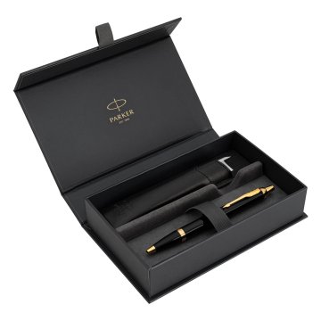 Parker IM Black GT ballpoint pen with case - PAR252