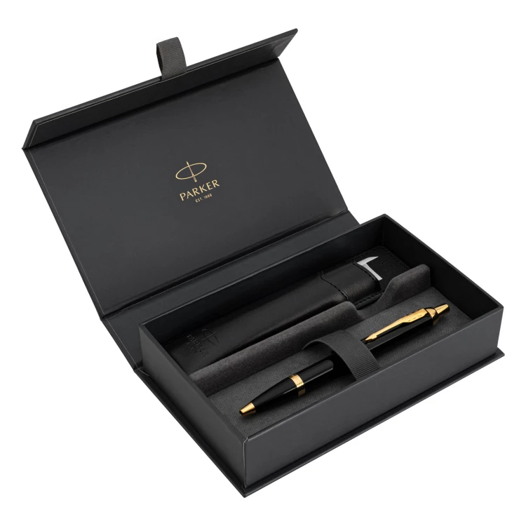 Parker IM Black GT ballpoint pen with case - PAR252