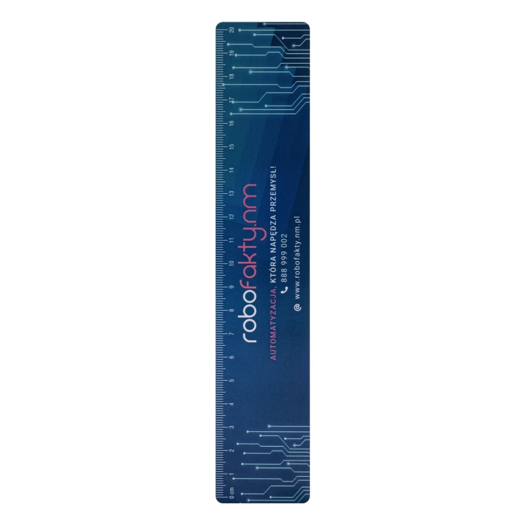 Aluminium advertising ruler - NANODRUK - TAN004