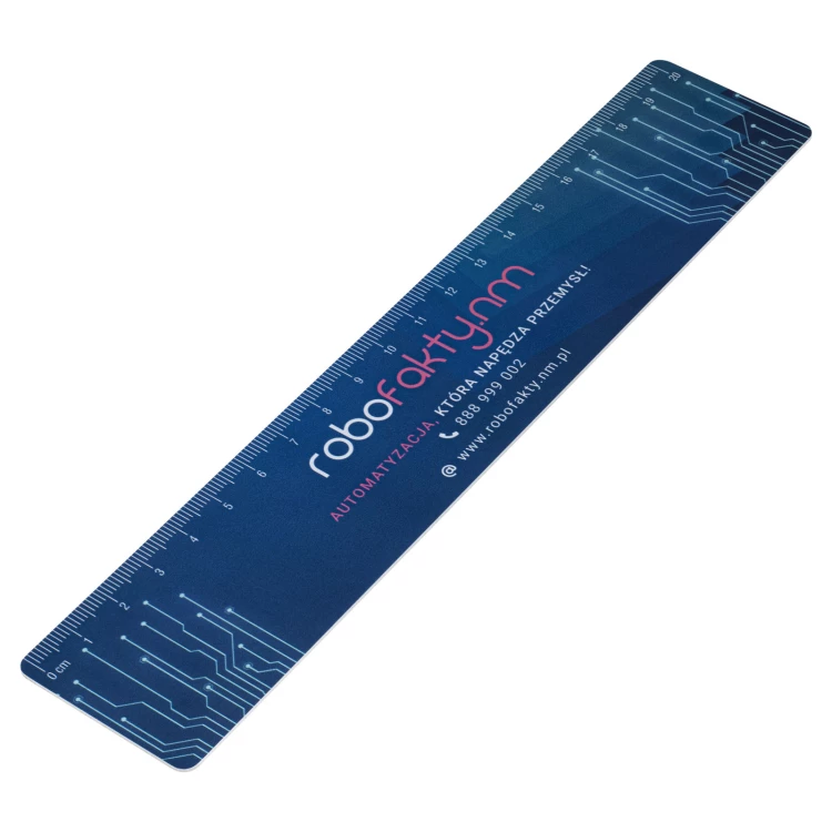 Aluminium advertising ruler - NANODRUK - TAN004