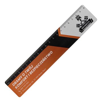 Aluminium advertising ruler - NANODRUK - TAN006