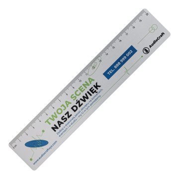 Aluminium advertising ruler - NANODRUK - TAN007