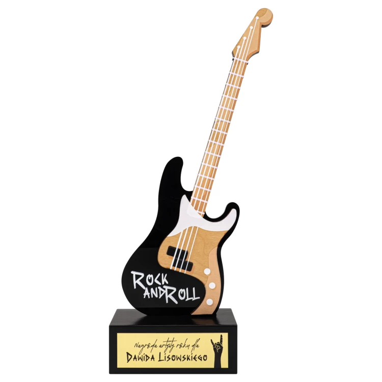 Nagroda muzyczna - GITARA - prezent dla muzyka - wys. 30cm - DTA198