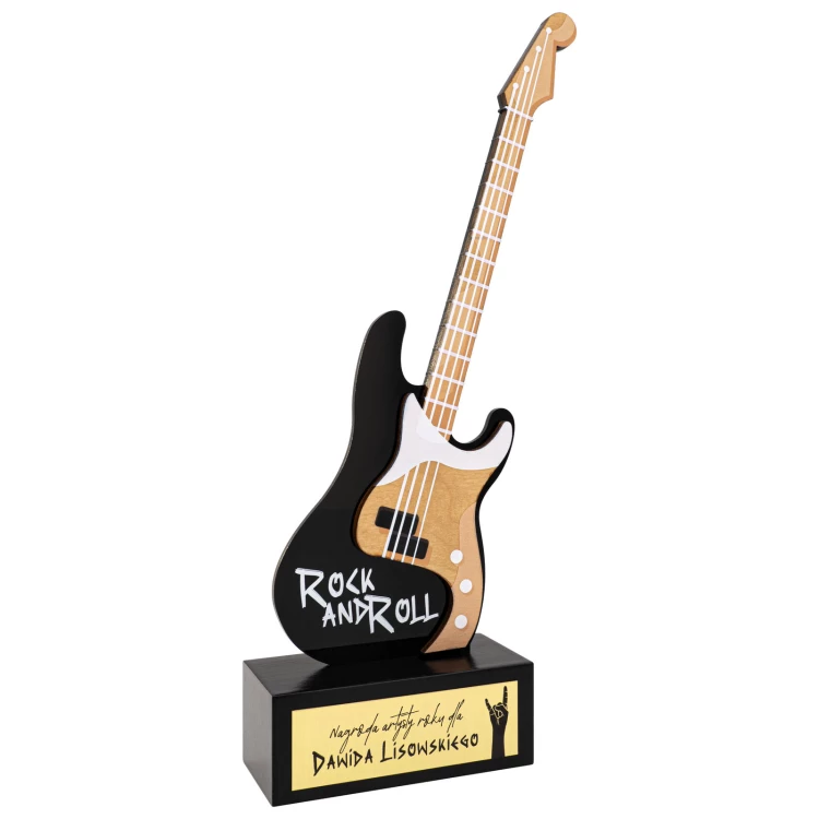 Nagroda muzyczna - GITARA - prezent dla muzyka - wys. 30cm - DTA198