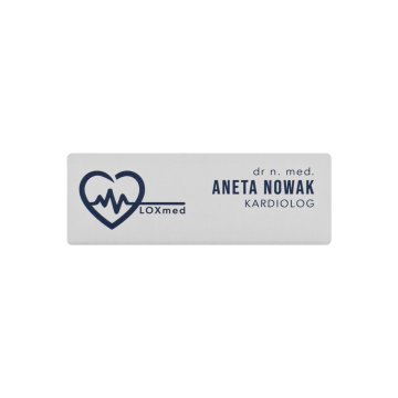 Aluminium badge - NANODRUK - TAN022