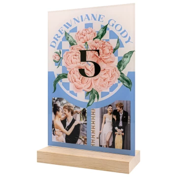Acrylic statuette - FOR AN ANNIVERSARY - height 26 cm - DTA208