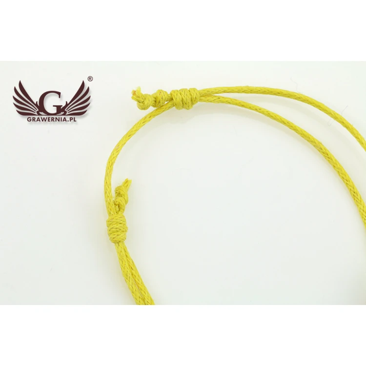 SIMPLE Cord Bracelet - New Silver - BNS013