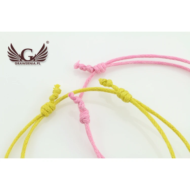 USTA Cord Bracelet - New Silver - BNS009