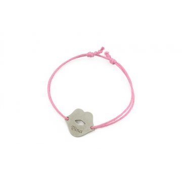 USTA Cord Bracelet - New Silver - BNS009