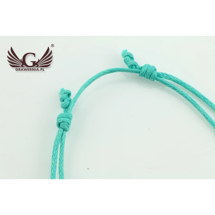 Cord Bracelet MUSTACHE - New Silver - BNS004