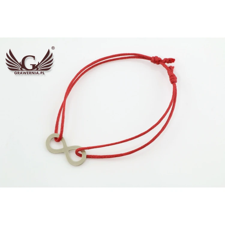 Eternity Cord Bracelet - New Silver - BNS011