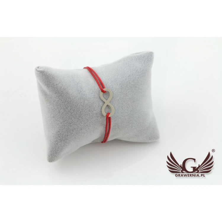 Eternity Cord Bracelet - New Silver - BNS011