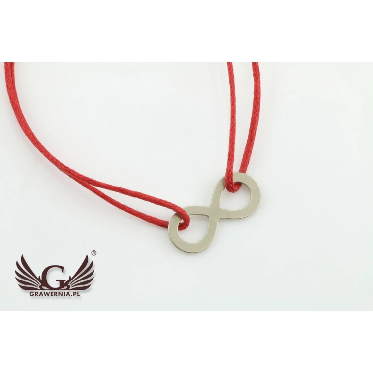 Eternity Cord Bracelet - New Silver - BNS011