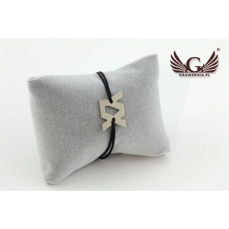 XY Cord Bracelet - New Silver - BNS014
