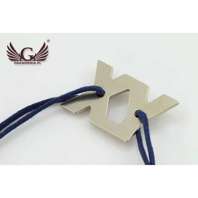 XY Cord Bracelet - New Silver - BNS014