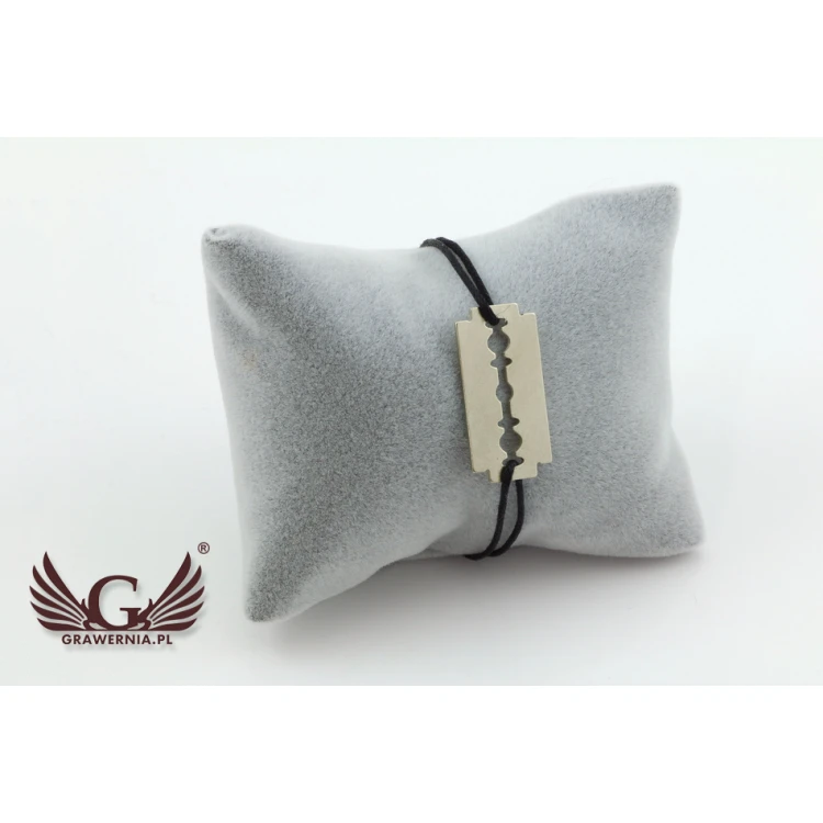 Razor Cord Bracelet - New Silver - BNS001