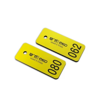 Keychains for School - TROGIR - Various Colors - 70x30mm