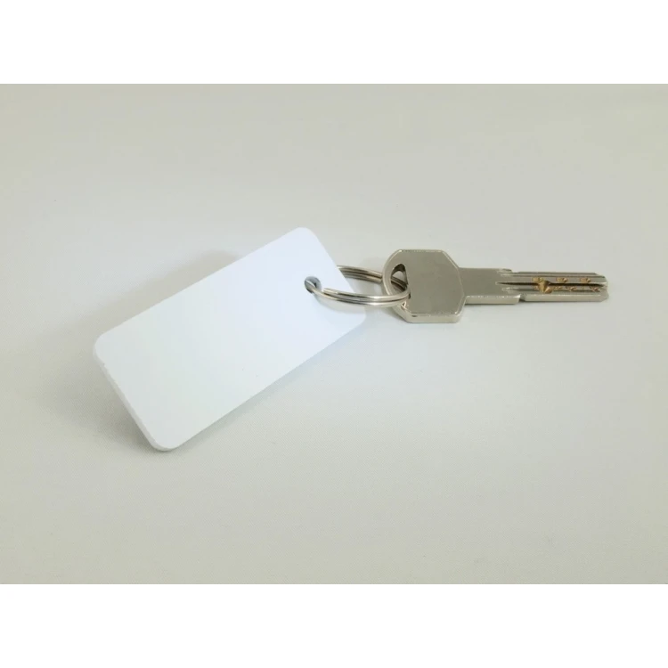 Keychains for school - TROGIR black - 70x30mm