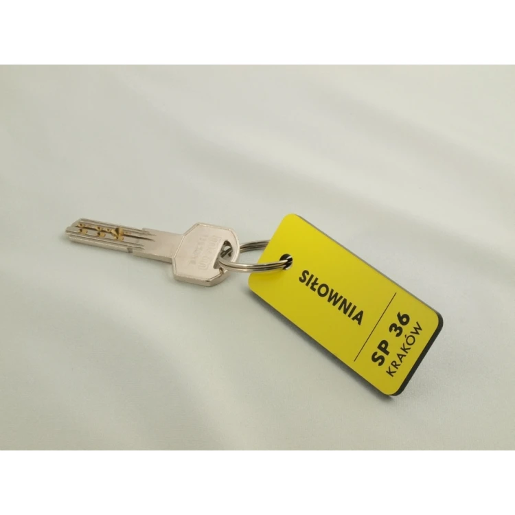Keychains for School - TROGIR - Various Colors - 70x30mm