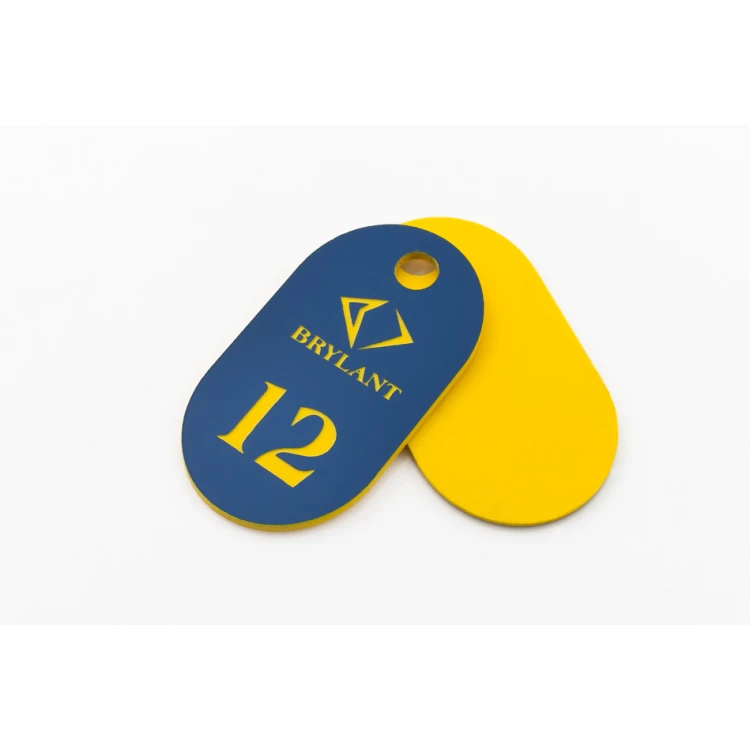 Engraved Keychain - NATAN size 27x47mm - BRL026