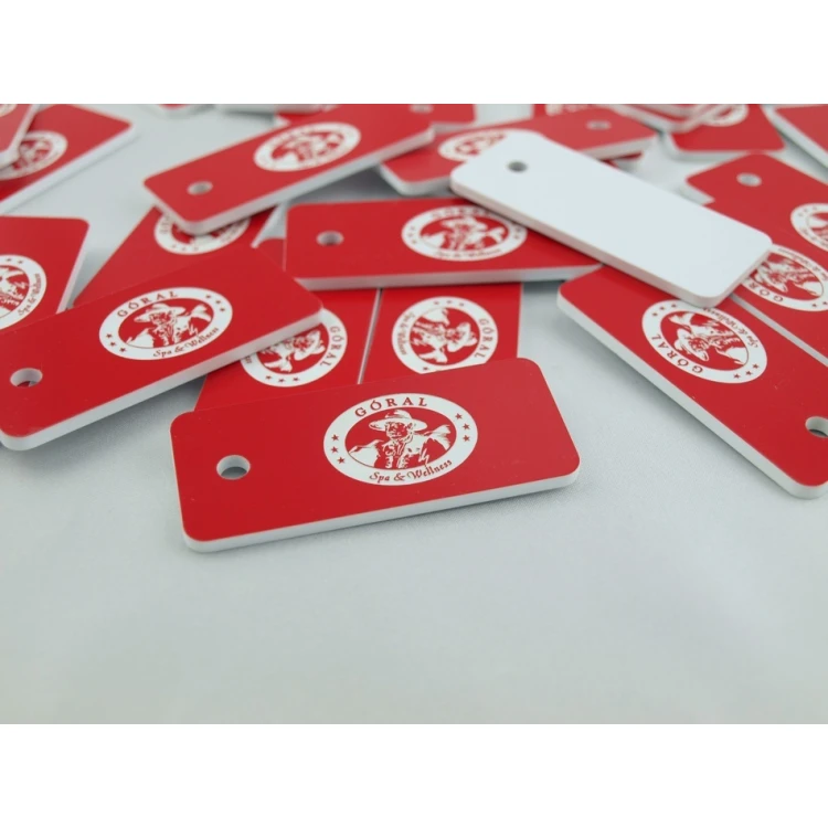 Keychains - TROGIR Red - 70x30mm