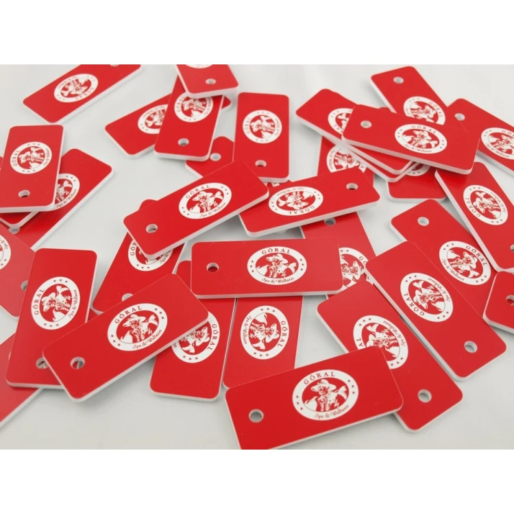 Keychains - TROGIR Red - 70x30mm