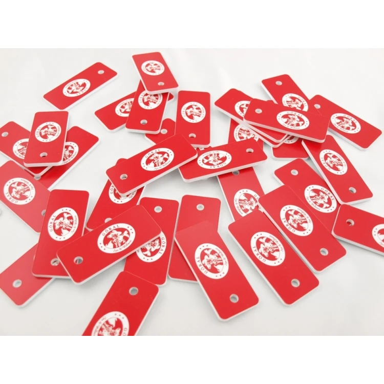 Keychains - TROGIR Red - 70x30mm