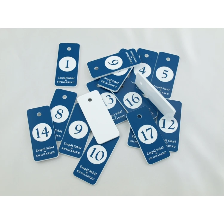 Keychains - TROGIR Blue - 70x30mm