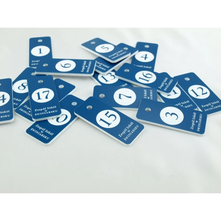 Keychains - TROGIR Blue - 70x30mm