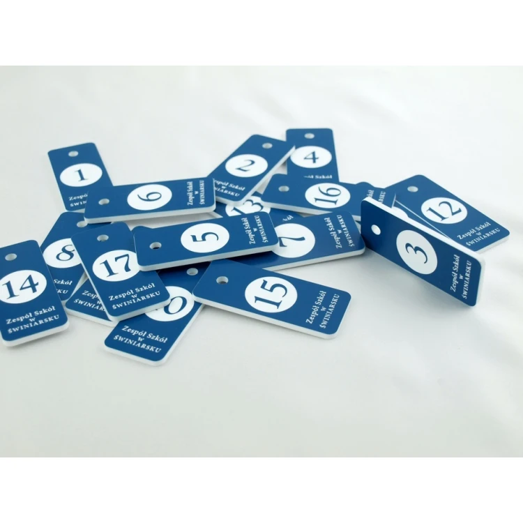 Keychains - TROGIR Blue - 70x30mm