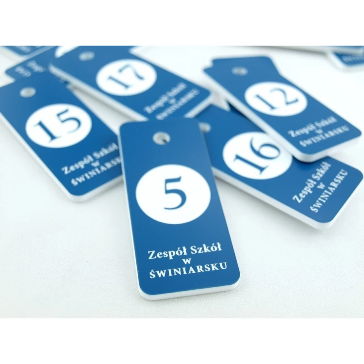 Keychains - TROGIR Blue - 70x30mm