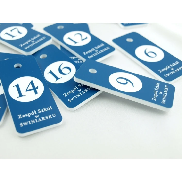 Keychains - TROGIR Blue - 70x30mm