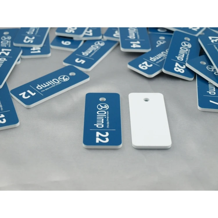 Keychains - TROGIR Blue - 70x30mm