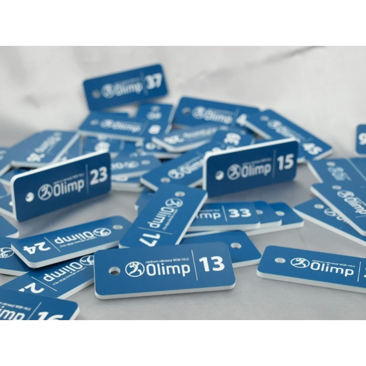 Keychains - TROGIR Blue - 70x30mm