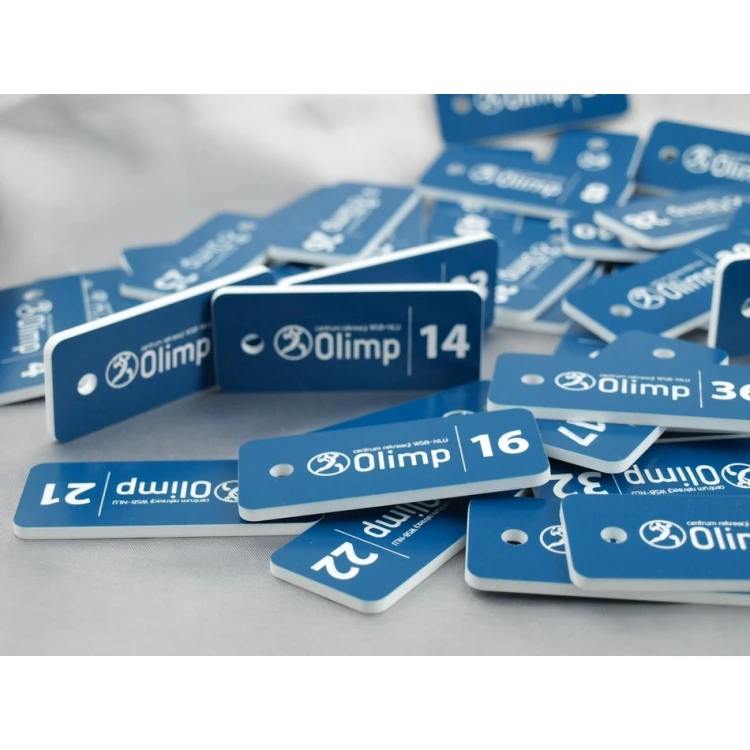 Keychains - TROGIR Blue - 70x30mm